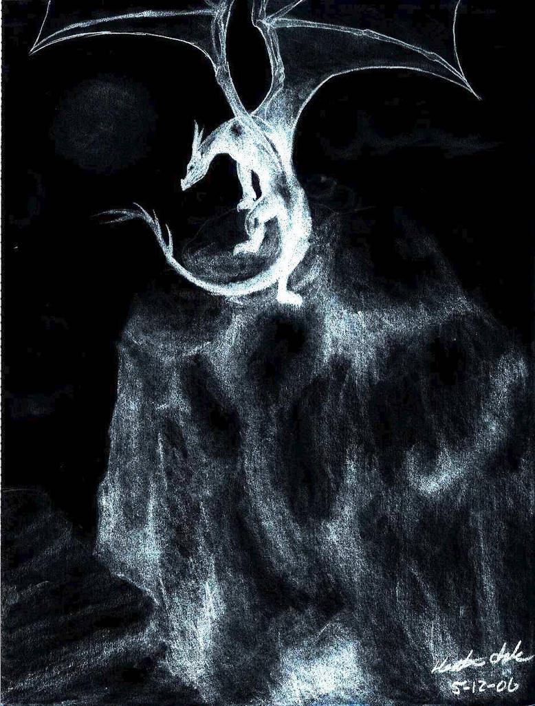 Dragon on Ridge Contrasted Inv by Volpone on DeviantArt