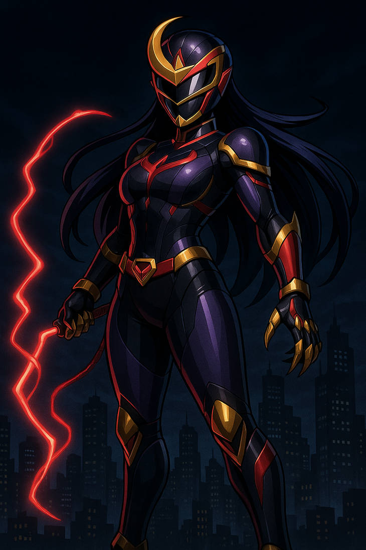 Midnight Ranger Midnight MHA as a Power Ranger by RedDragowolf on DeviantArt