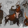 FEATHERED DEER (AUCTION OPEN)