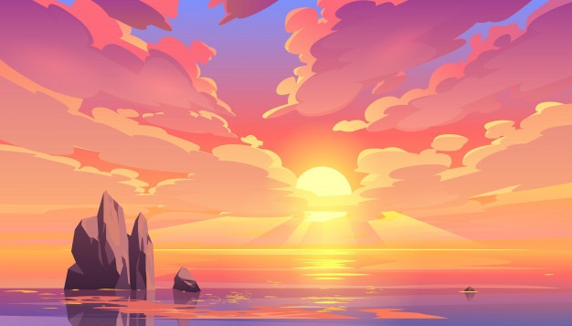 Sunset-sunrise-ocean-nature-landscape 33099-2244