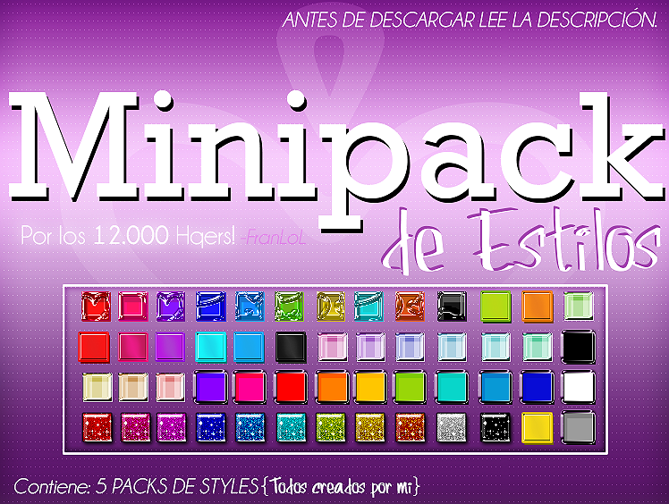 Minipack de Estilos.