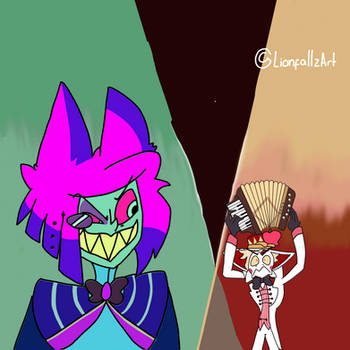 Alastor Lucifer Accordion Scene - Hazbin Hotel