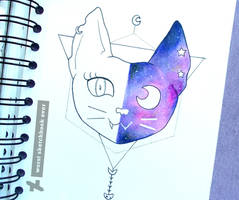 Galaxy doodle