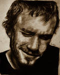 Heath Ledger by wondergunner