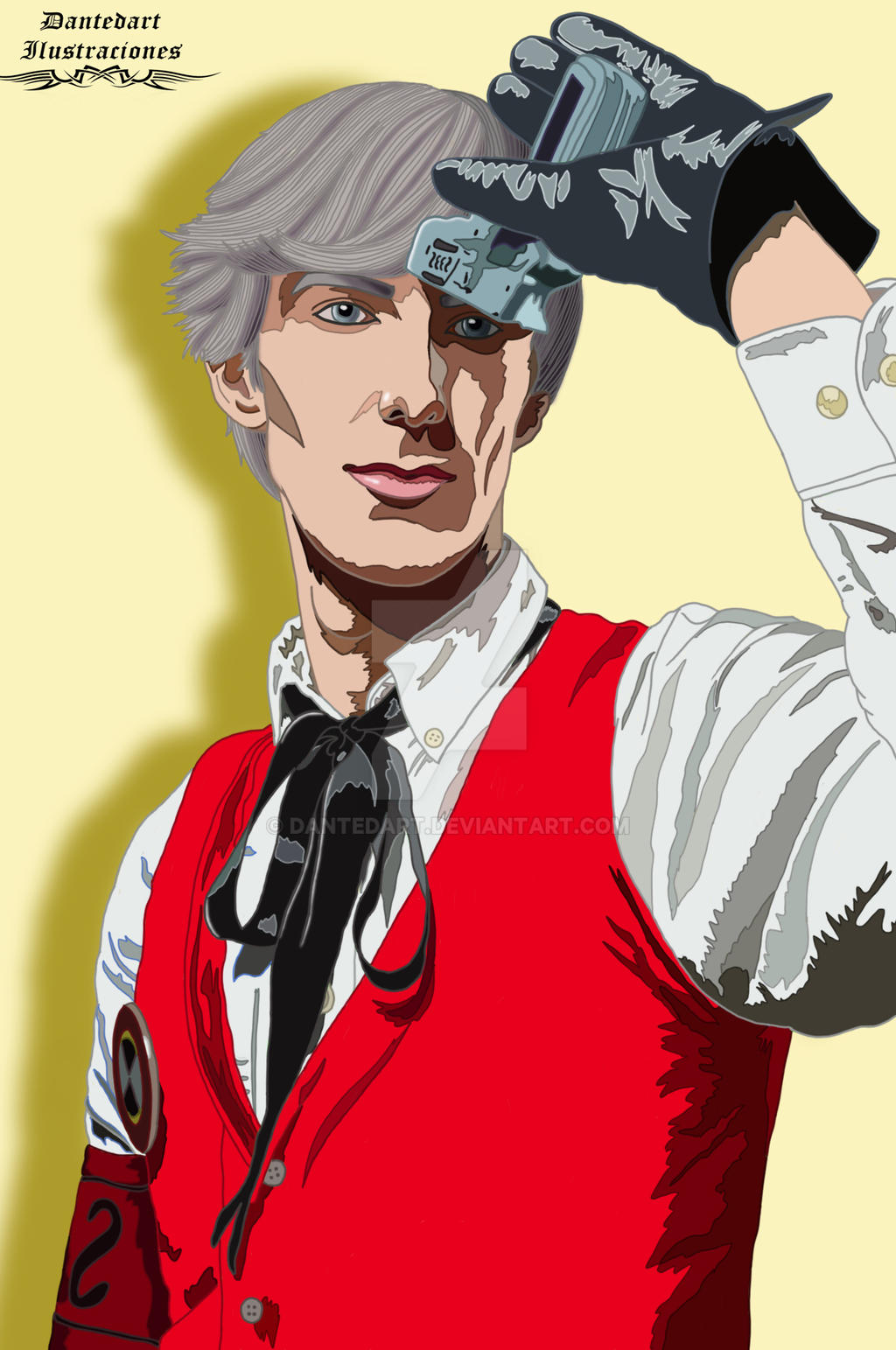 Persona 3 Akihiko Sanada illustration. by Dantedart on DeviantArt