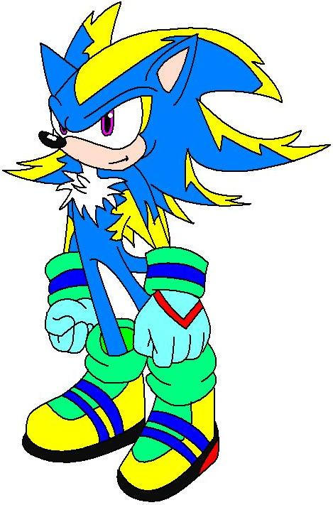 blue the Hedgehog by scourge17 on DeviantArt