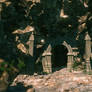 Forgotten stone temple