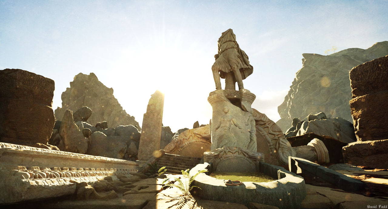 Headless statue by DavidFoxxArt on DeviantArt