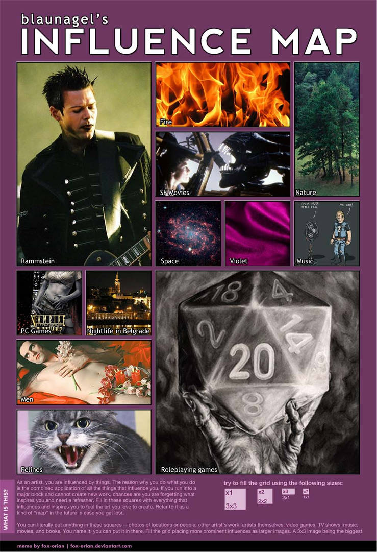 Influence map by blaunagel on DeviantArt