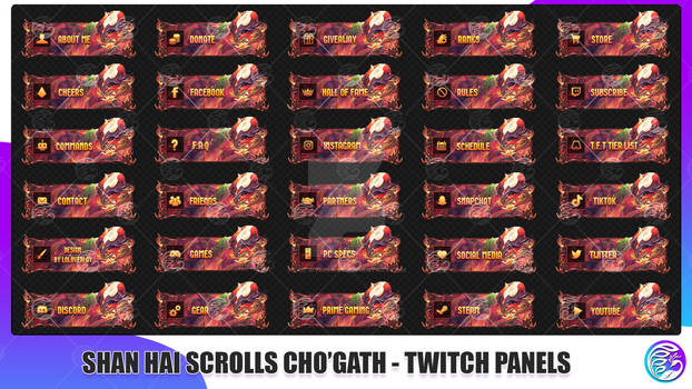 Explore the Best Shan_hai_scrolls_chogath_overlay Art | DeviantArt