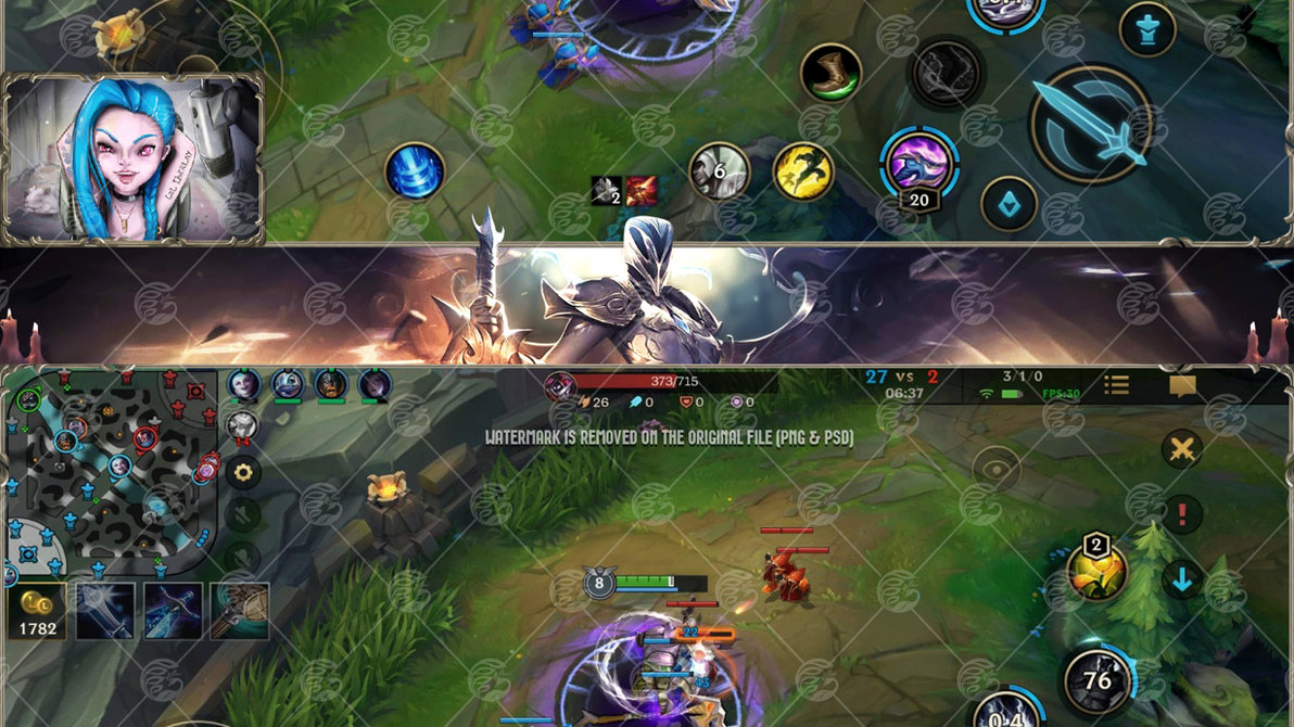 Silver Kayle - Wild Rift Overlay by LoL-Overlays on DeviantArt