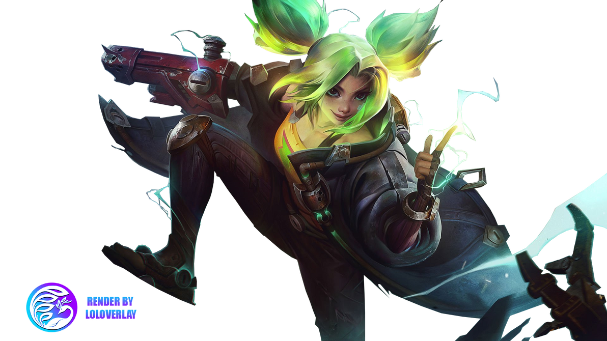 Zeri - Render (League of Legends) by LoL-Overlays on DeviantArt