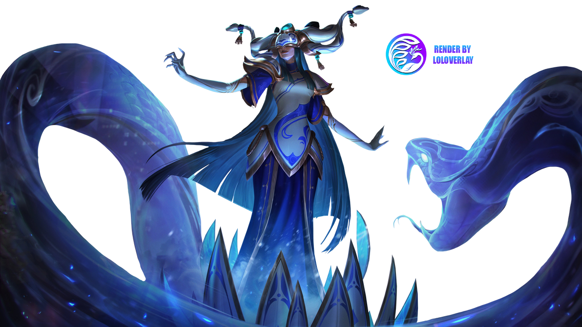 Porcelain Lissandra - Render League of Legends 4k by LoL-Overlays on