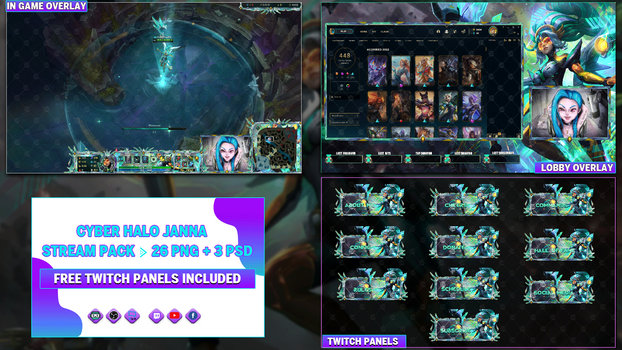 Explore the Best Cyber_halo_janna_layout Art | DeviantArt