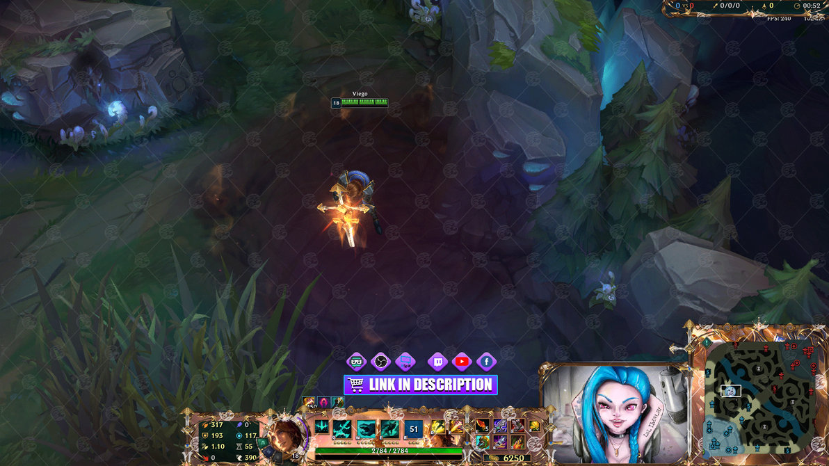 Kin Games Overlay King Viego - In Game Overlay by LoL-Overlays on DeviantArt