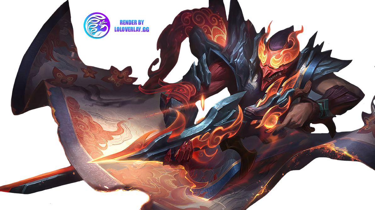 Shan Hai Scrolls Jhin - Render 4k by LoL-Overlays on DeviantArt