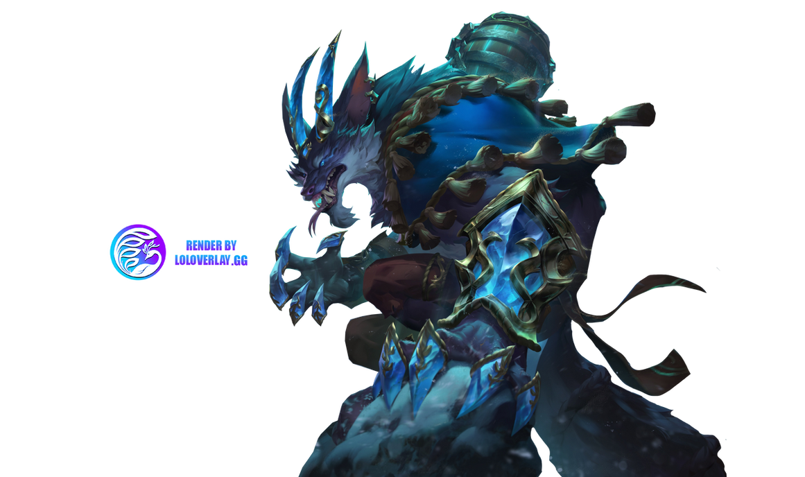 Winterblessed Warwick - Render 4k by LoL-Overlays on DeviantArt