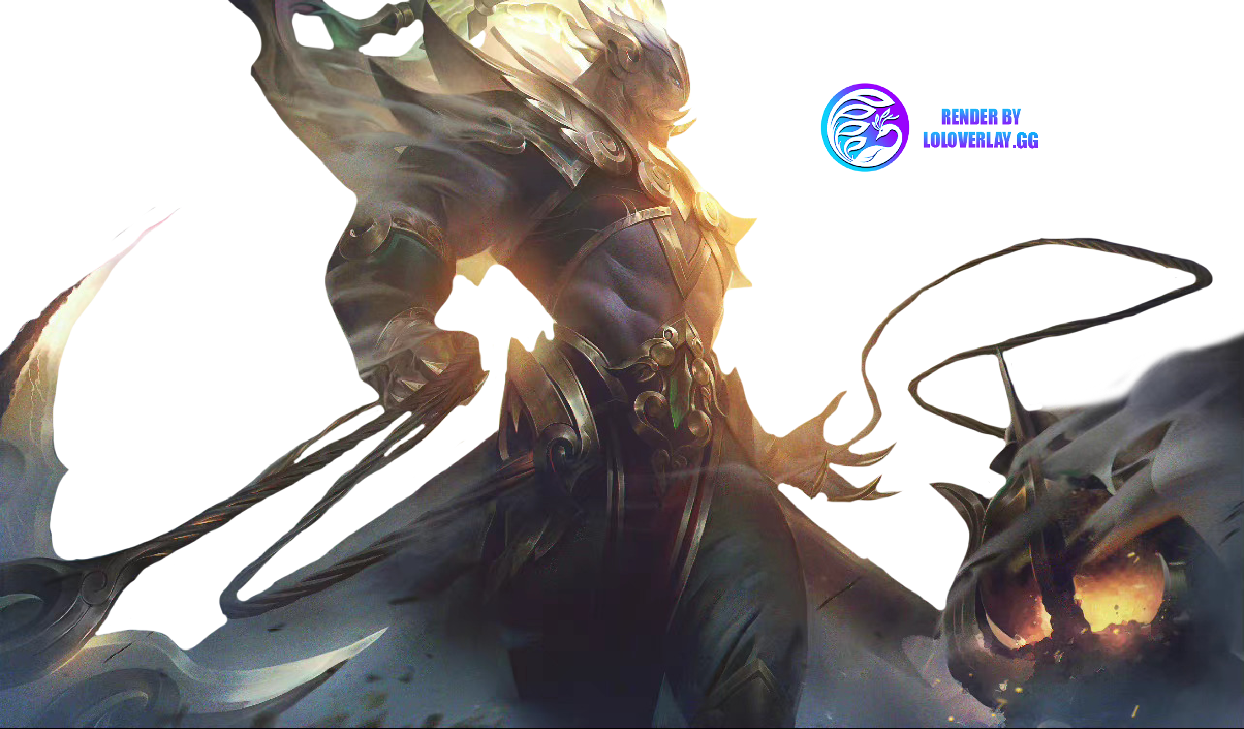 Lunar Emperor Thresh - Render (4k) by LoL-Overlays on DeviantArt