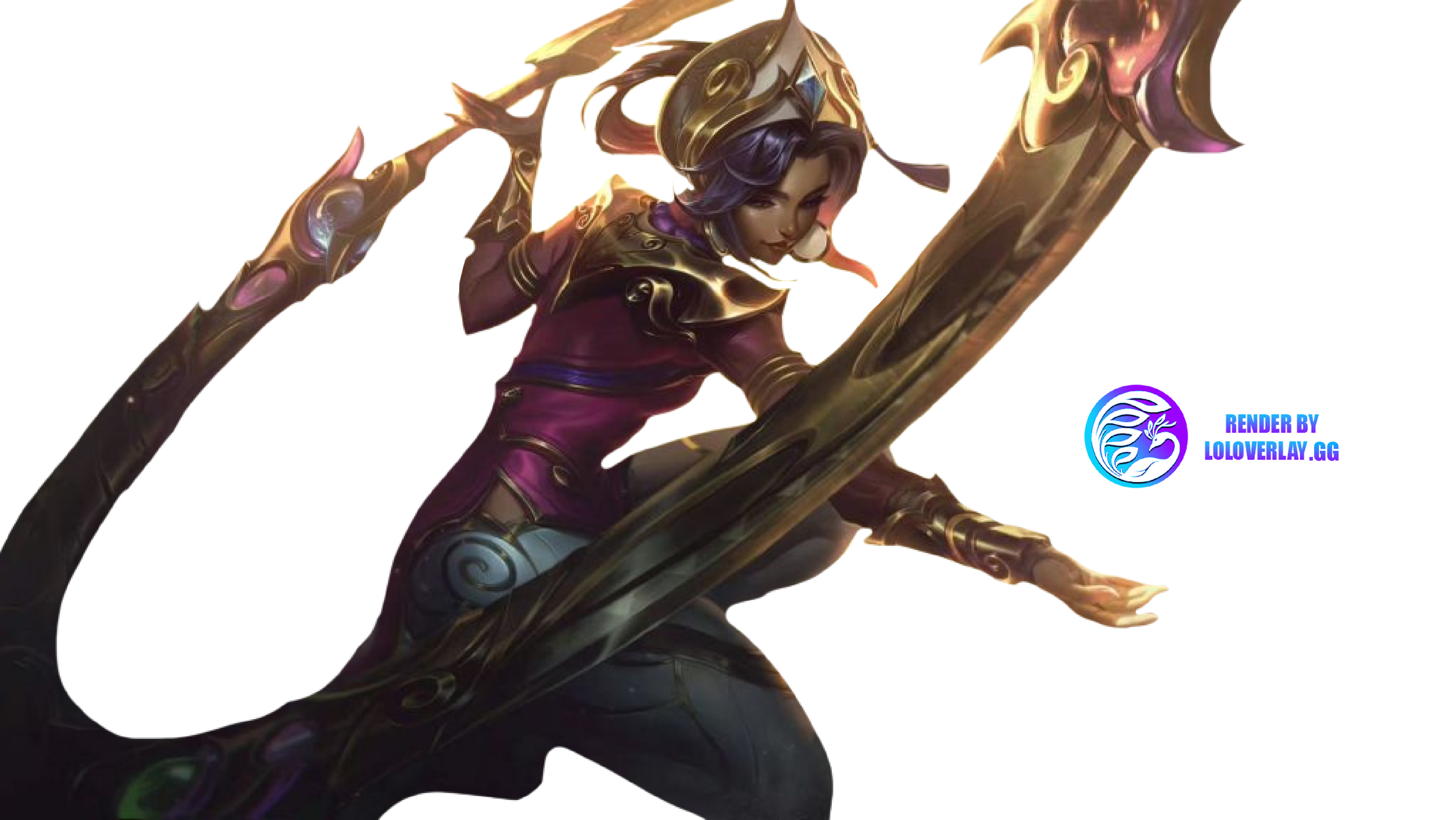 Lunar Empress Qiyana - Render 4k by LoL-Overlays on DeviantArt