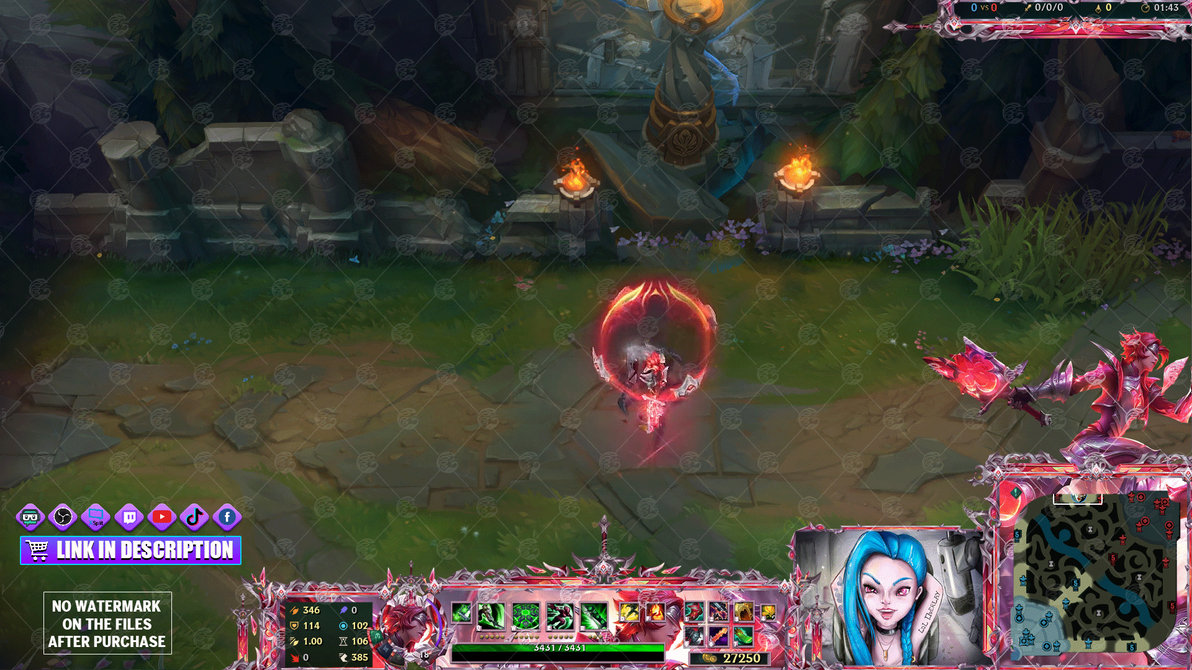 Broken Covenant Riven - In Game Overlay by LoL-Overlays on DeviantArt