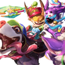 Kibble-Head Kled and Woof and Lamb Kindred Render