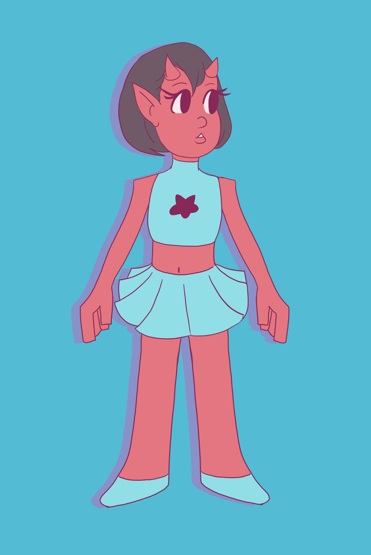 Demi Girl by BlushesBoo on DeviantArt