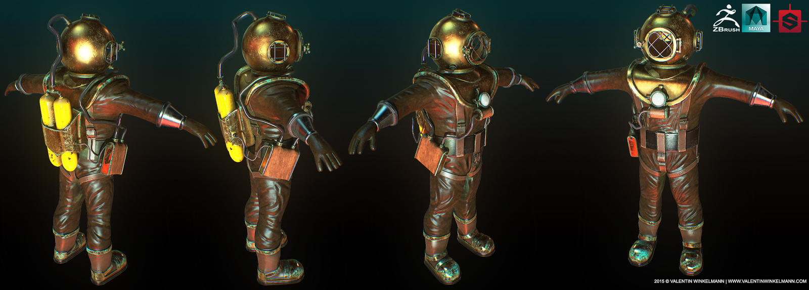 Deep Sea Diving Suit