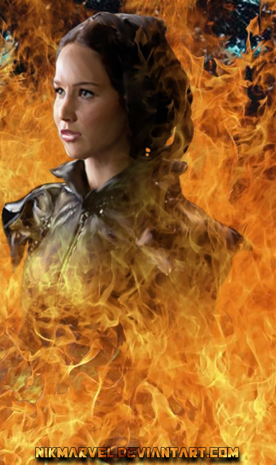 The fiery Katniss