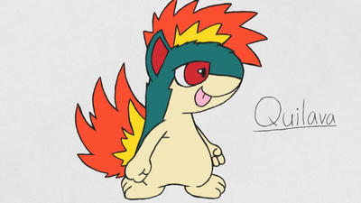 Quilava is the best starter