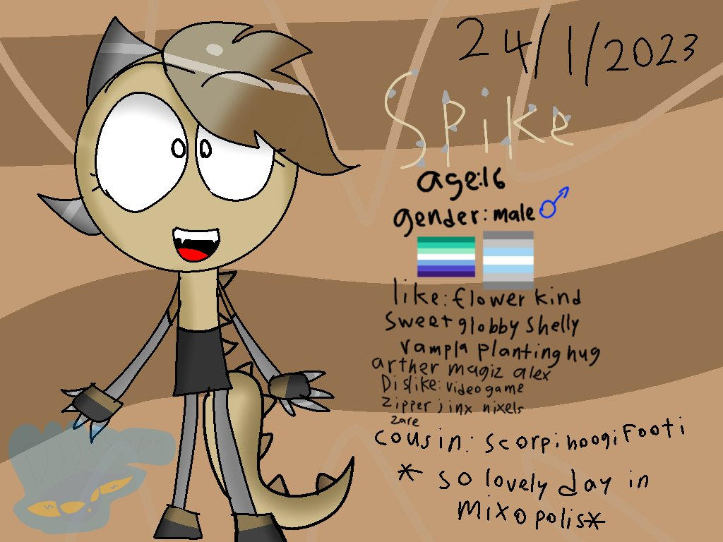 Meet spike by yongtzejess on DeviantArt