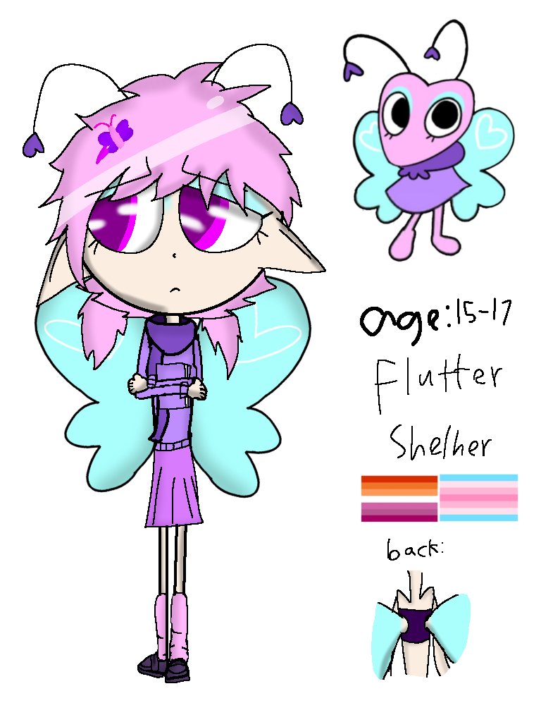Flutter Deviantart Flutter and flyte as gijinka by yongtzejess on DeviantArt