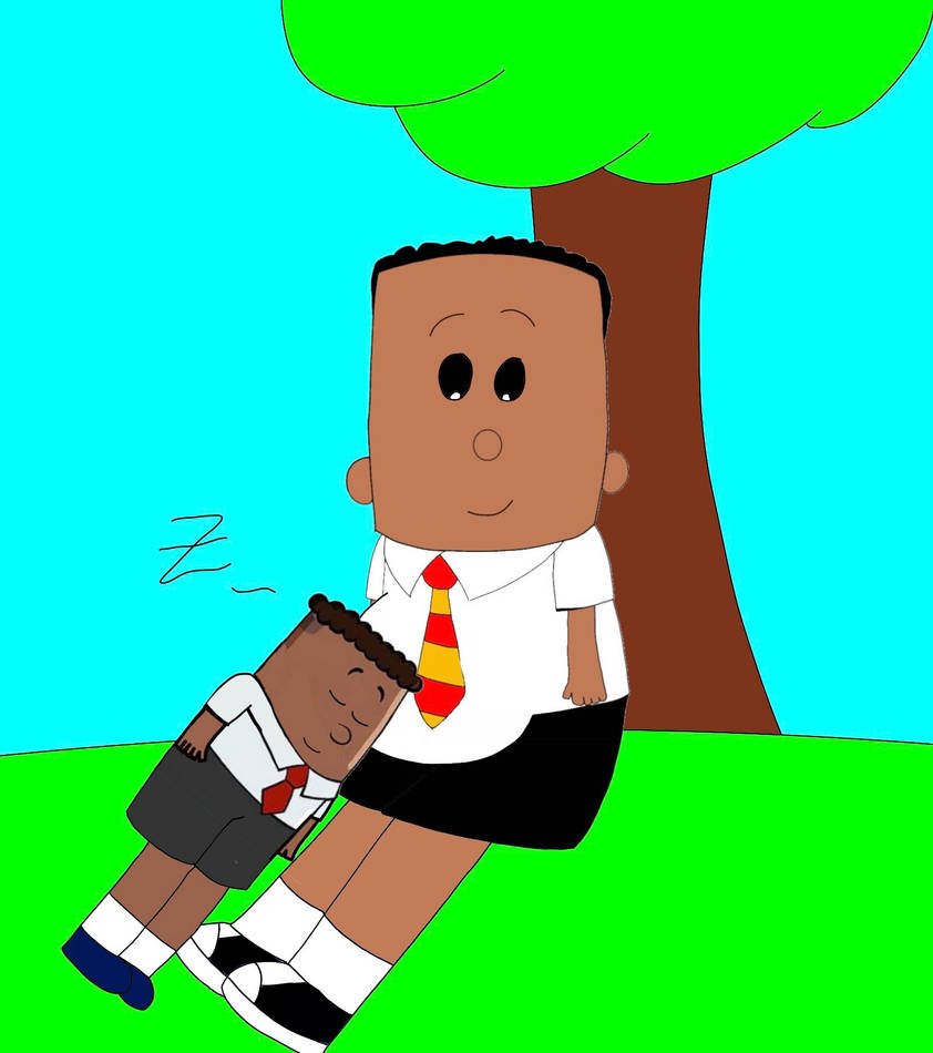 George Stokes Animation Movie George sits near the tree with Show George by circusgirlballora ...