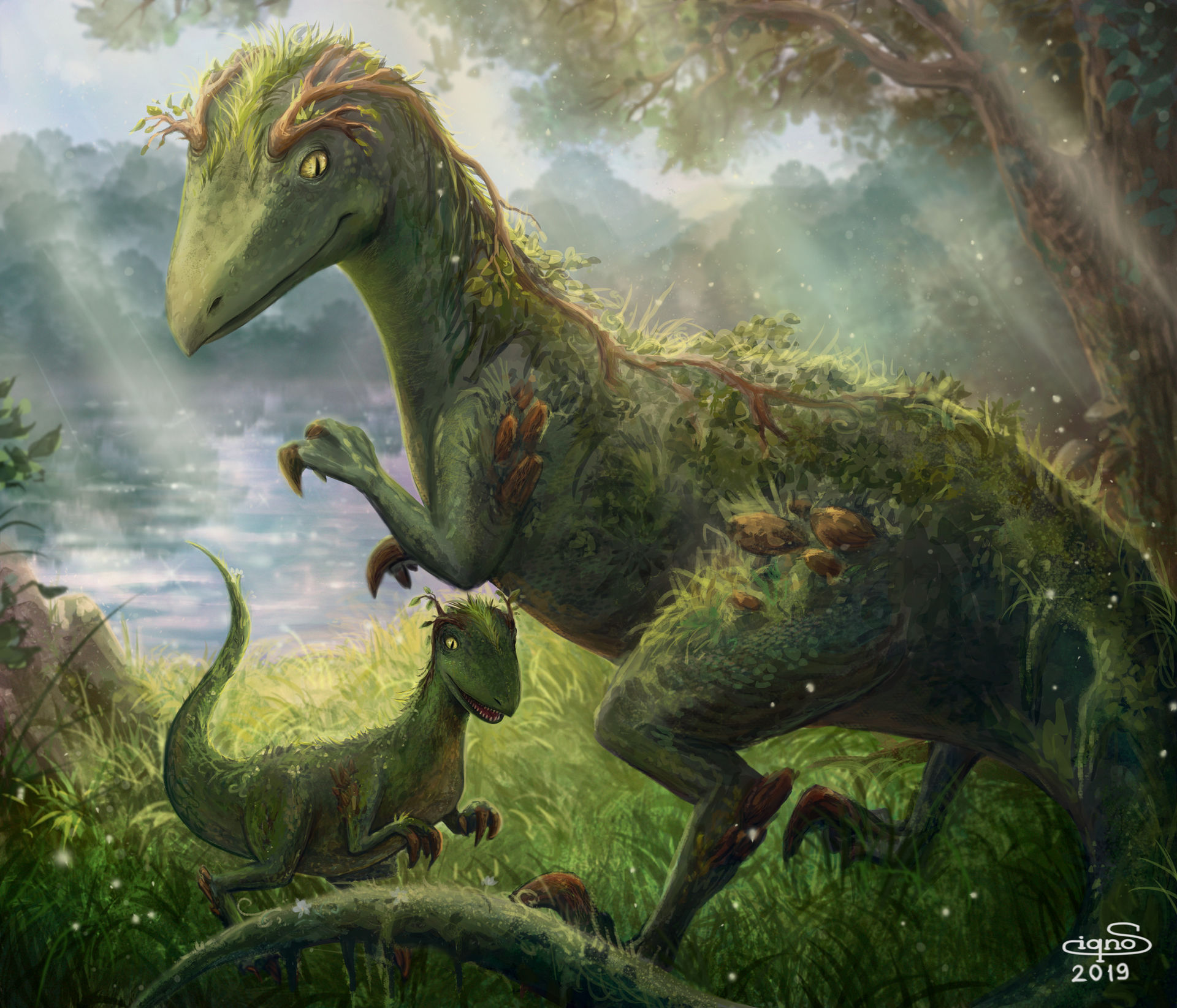 Deviantart Raptor Riding Raptor by SiqNO on DeviantArt