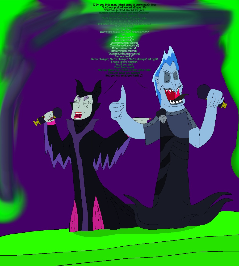 Disney Villain Singing Duo By Beanie1201 On Deviantart