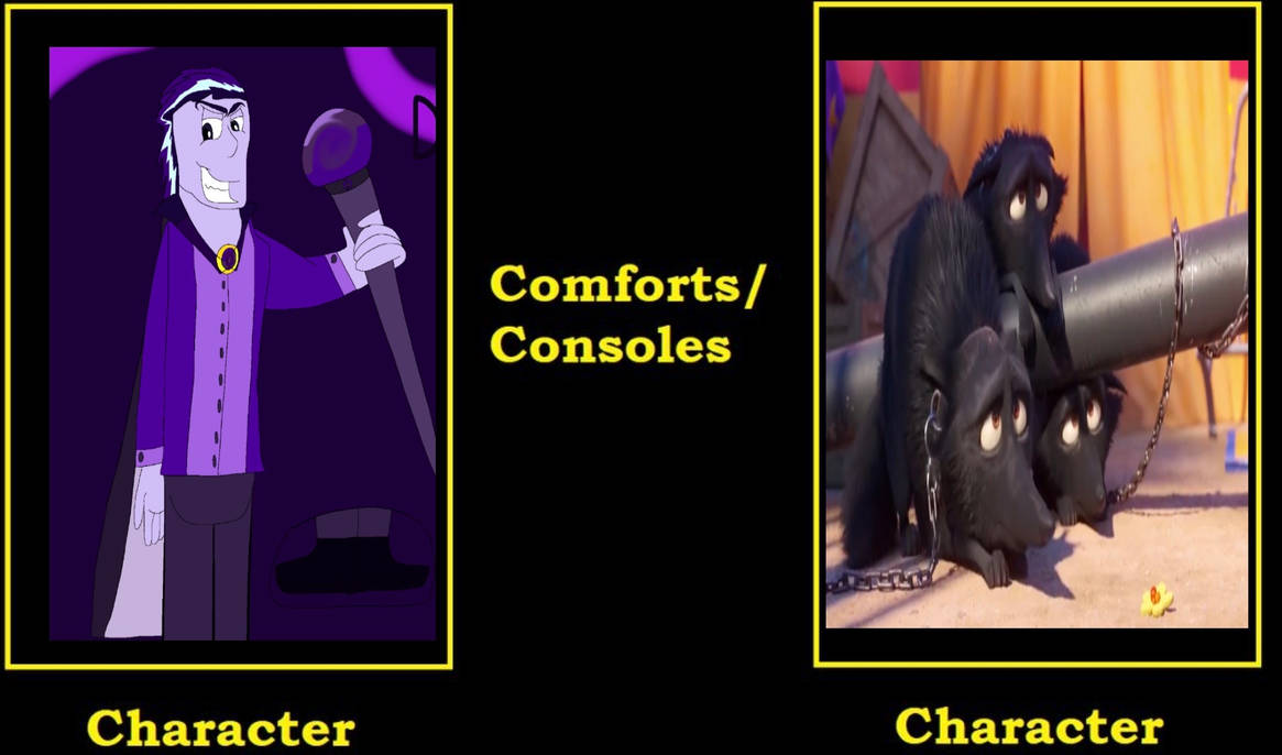 What if Darkness comforts The Circus Wolves by Beanie122001 on DeviantArt