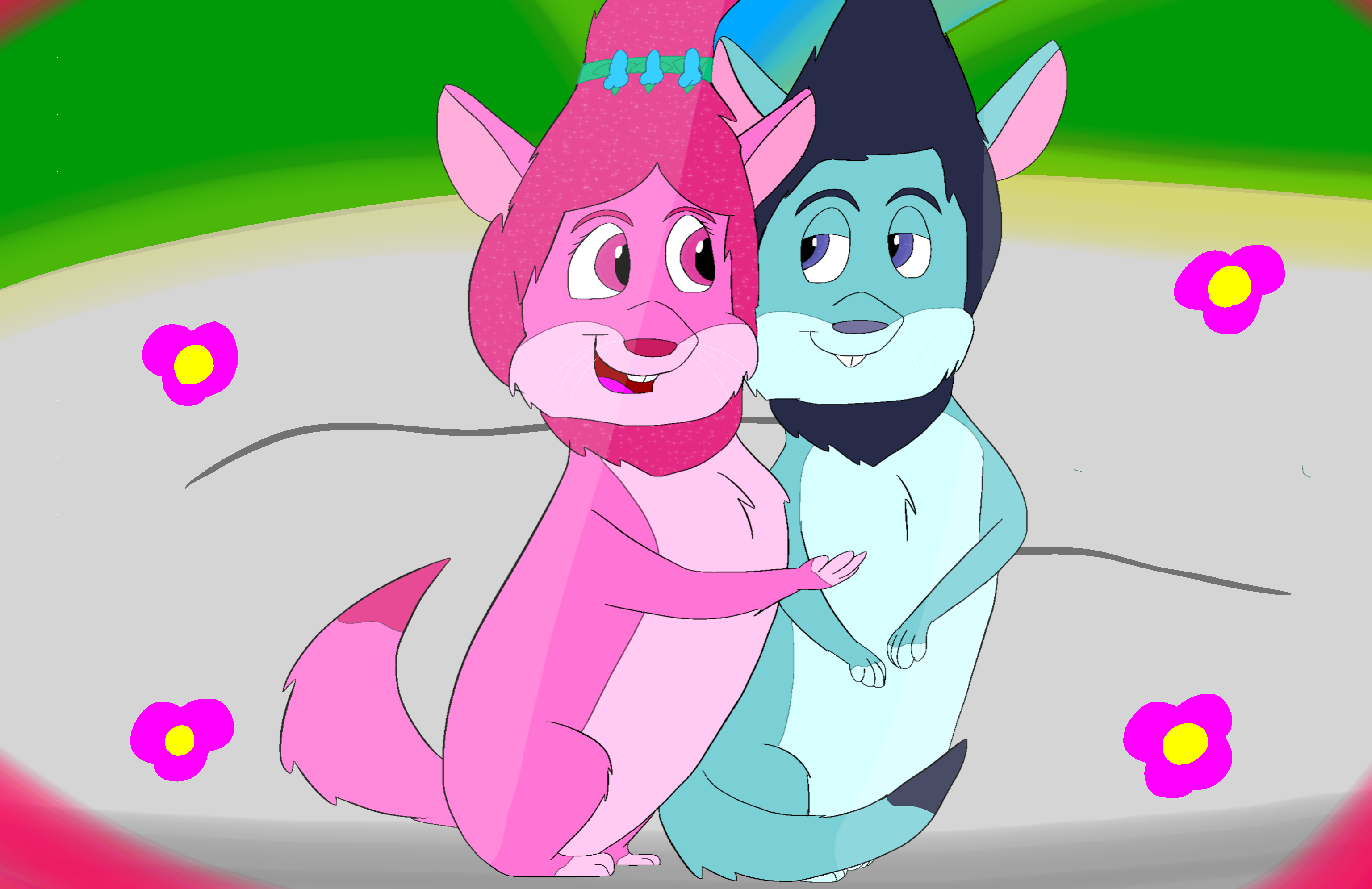 Zoo-vember Day 9 : Poppy and Branch by Beanie122001 on DeviantArt