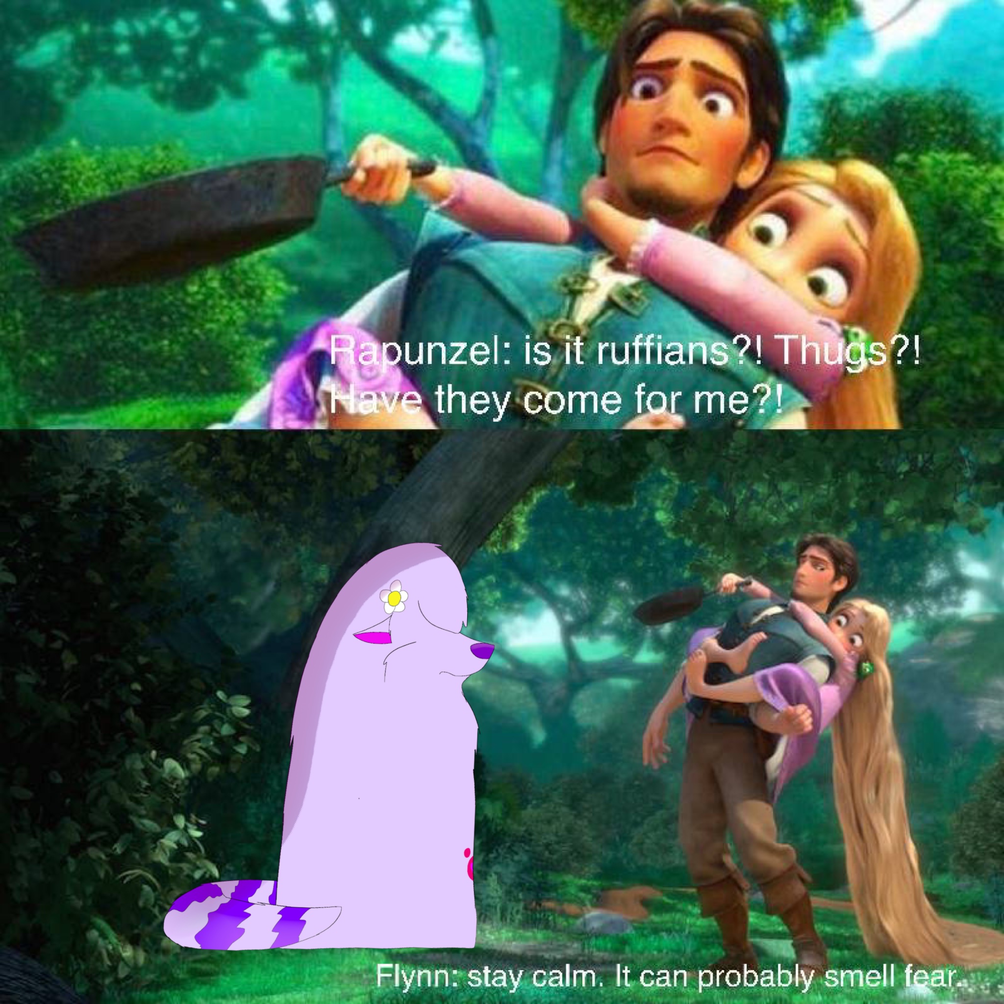 Tangled meme-Fluffypuff by Beanie122001 on DeviantArt