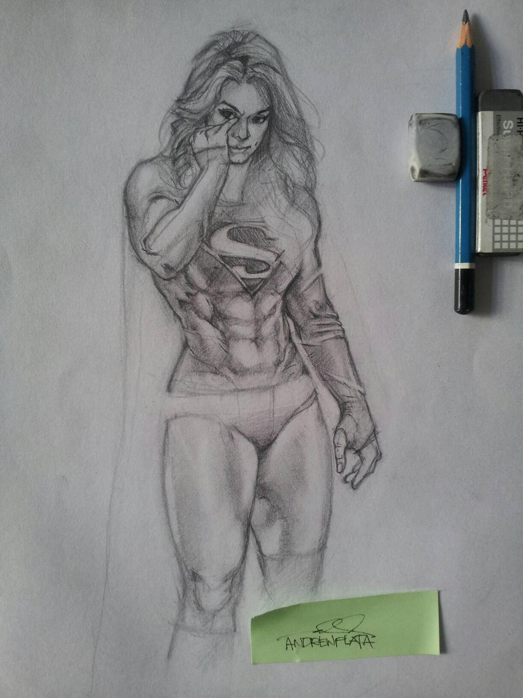 work in progress... supergirl