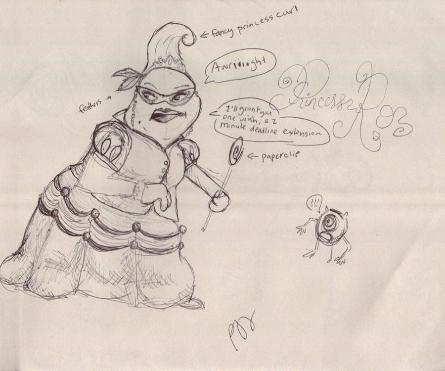 Monster Princess Roz by CeseliaJean on DeviantArt