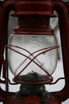 Wet and Snowy Lantern