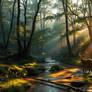 Deer in Rays