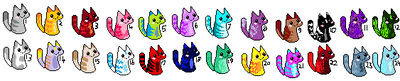 Kitten/Cat Adoptables (One Point Each)