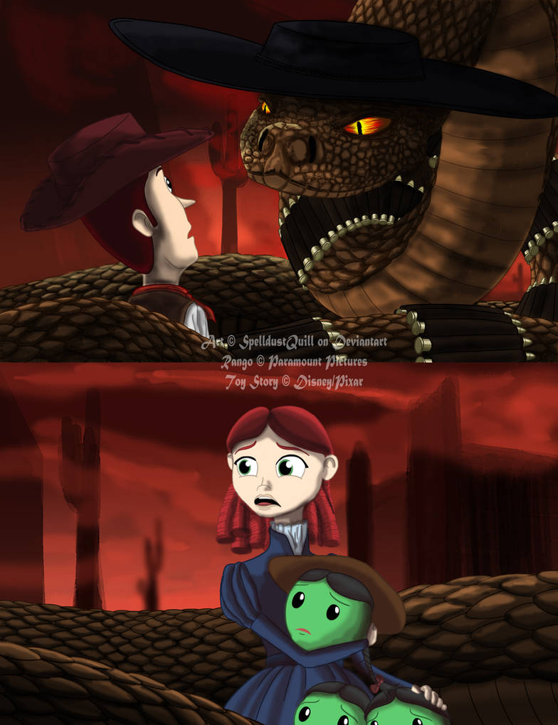 Meeting Rattlesnake Jake by SpelldustQuill on DeviantArt