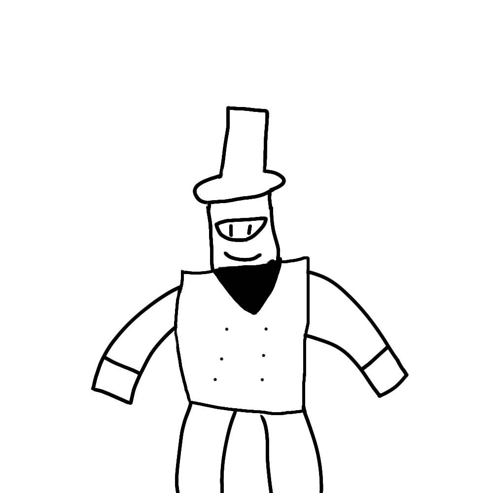 got bored and doodled an old roblox avatar from 2018 : r/roblox