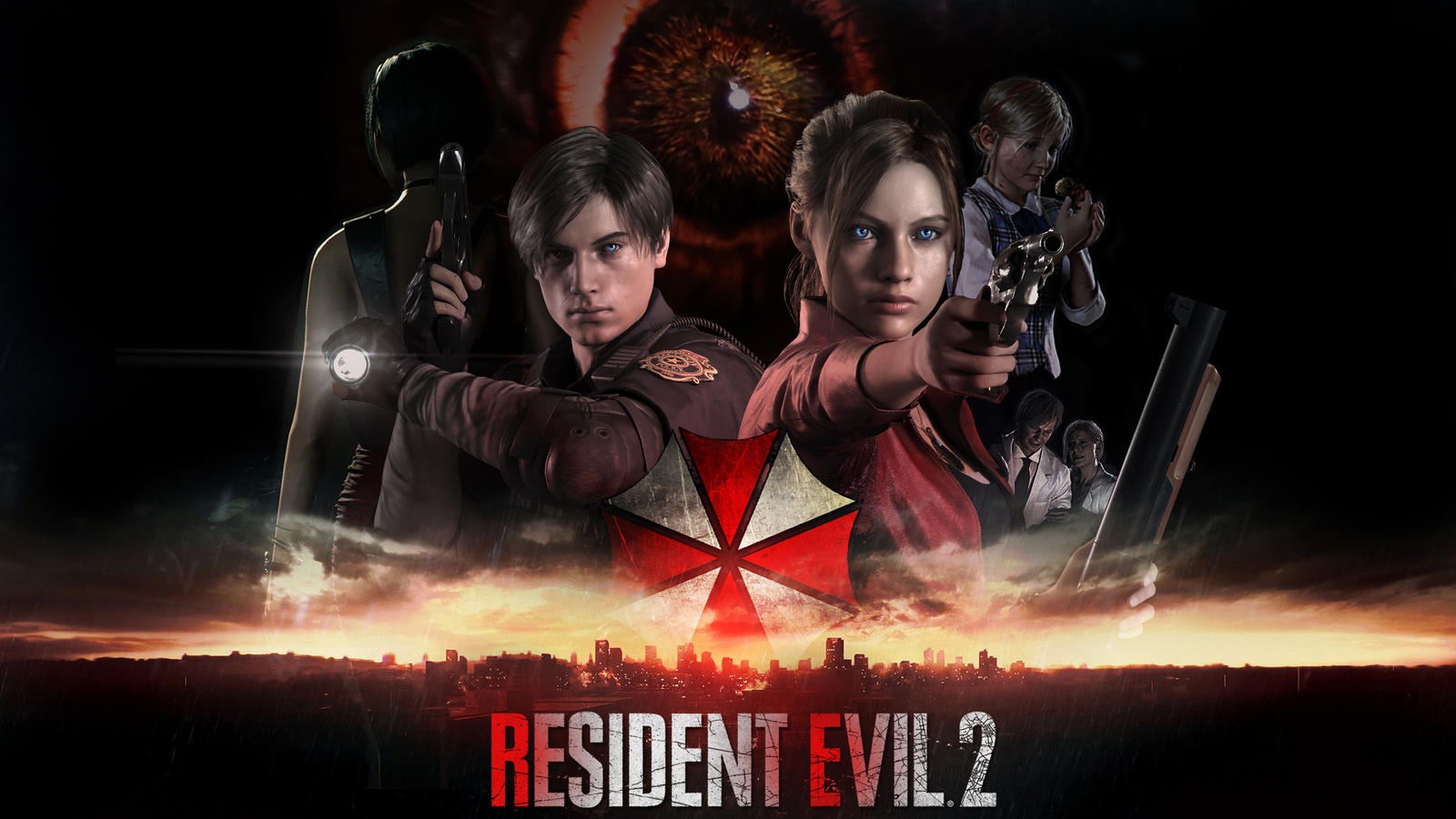 Resident Evil 2 Remake Wallpaper By Ember Graphics On Deviantart