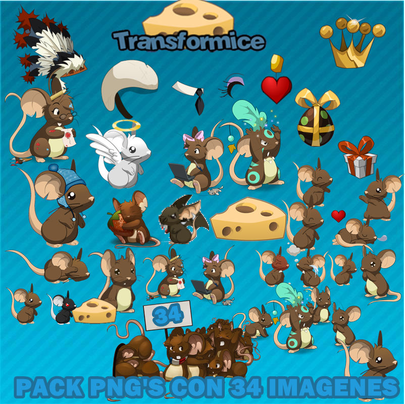 Transformice Pack PNG by Ferbigor on DeviantArt
