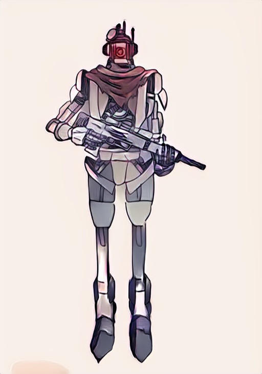 Bounty Hunter Droid by Kikuyo-OrO on DeviantArt