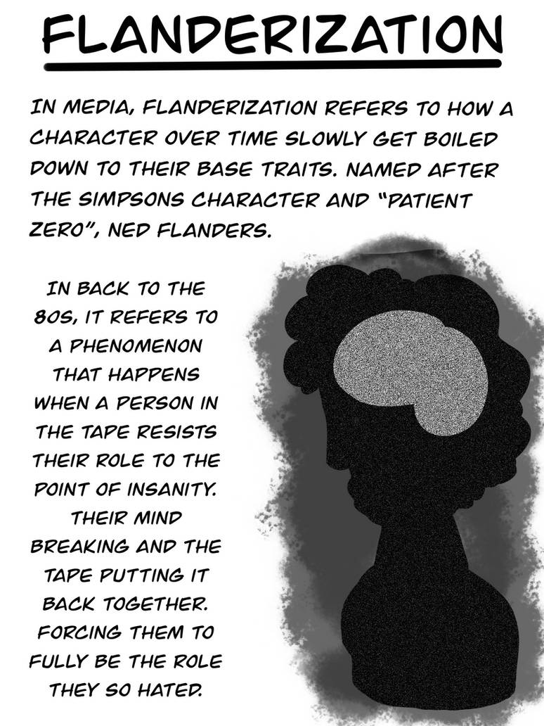 Flanderization by PaintbutwithouttheT on DeviantArt