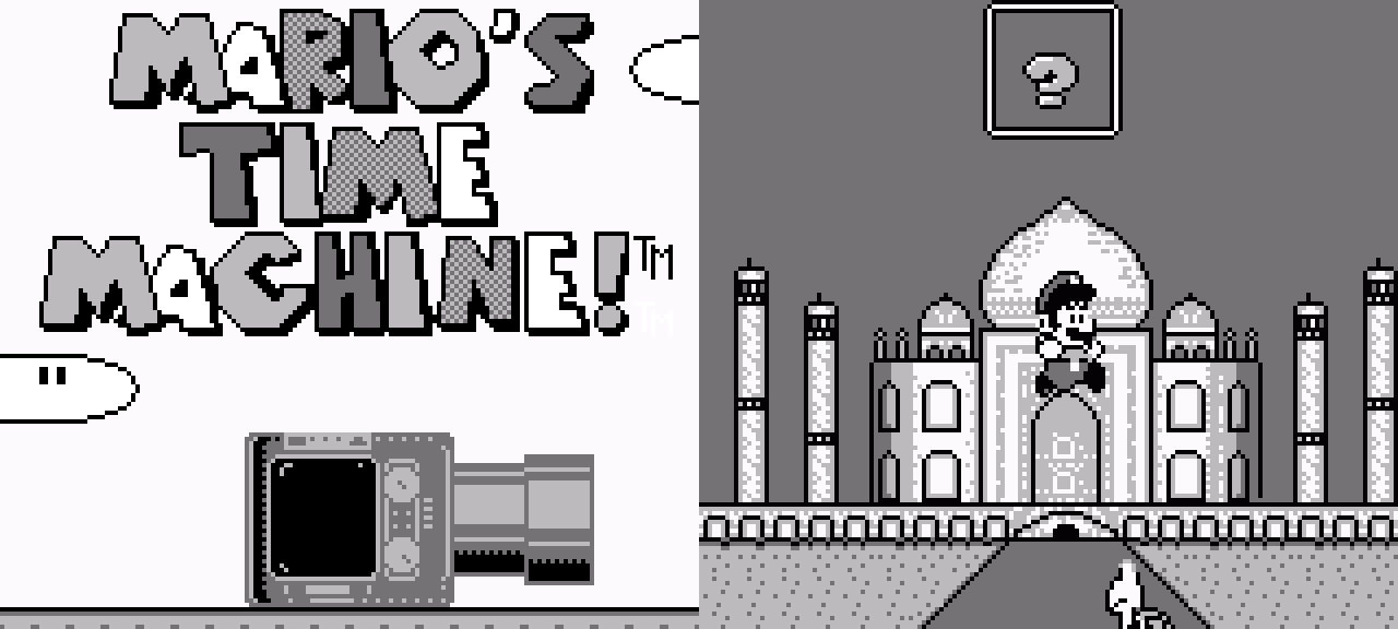 Mario's Time Machine! (NES) - Game Boy by RetroReimagined on DeviantArt