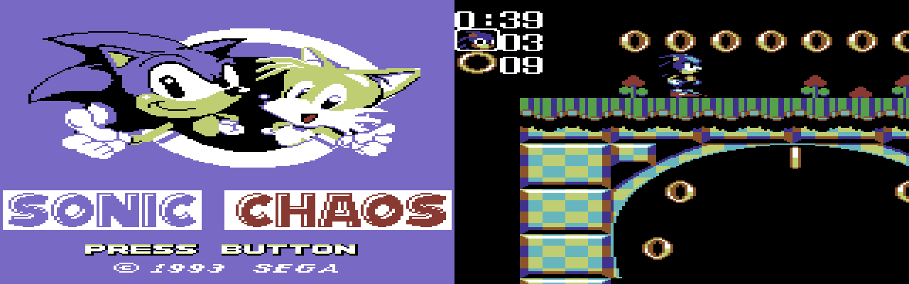 Sonic Chaos [b1] ROM - Gear Download - Emulator Games